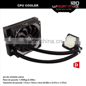 Liquid Cooler WaterMax120 Yeti Computer Liquid Cooler With Great Performance Cooling Block PWM Connector thumbnail-5