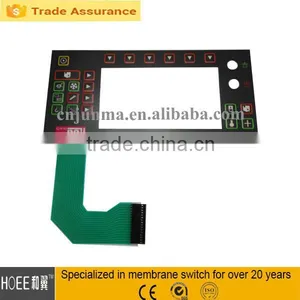 China Custom High Quality Screen Printing Touch Membrane Keypad Switch for Telecommunication Equipment thumbnail-2