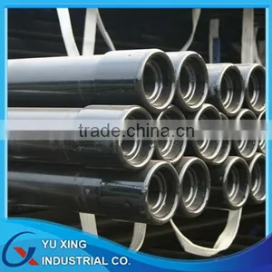 Api 5l X60X70X80 Black Carbon Steel Pipe for Water Transportation thumbnail-1