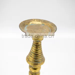 Elegant Classical Gold Tea Light Candle Holder thumbnail-4