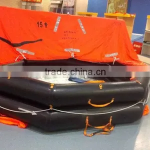 Marine Rigid Type Throw Over Board Life Floating Raft thumbnail-1
