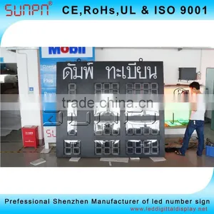 Led Number Display Outdoor IP65 thumbnail-3