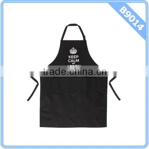 Kitchenlife Keep Calm My Apron Is On Chef Quality Cooking Apron Black In Color thumbnail-1
