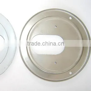 100mm Surface Mount Stainless Steel Flange With Blow Out thumbnail-2