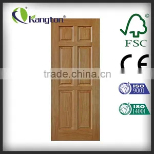 Best Selling Simple Teak Wood Door Designs Interior Solid Wood Door thumbnail-4