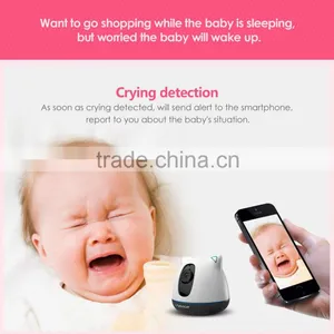 Trade Assurance Supplier Wireless Crying Detection Baby Indoor Security ip Camera Cctv Baby Monitor Install P2p Megapixel Camera thumbnail-2