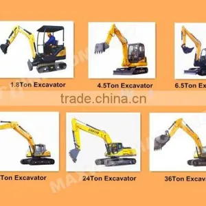 6 Ton China Made Brand New Small Excavator With Steel Crawler, CE / ISO Certificate, CT65-8A , CT65-8B thumbnail-5