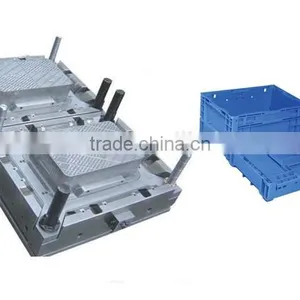 Taizhou New Plastic Folding Container With Lid Mould,Plastic Folding Box Mould thumbnail-4