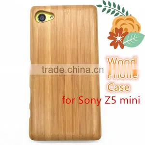Wood Phone Case for Sony Xperia Z5 Case Back Cover for Sony Xperia c5 thumbnail-1