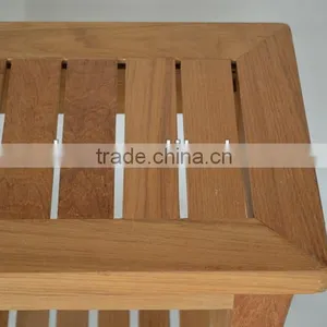 Teak Wooden Comfortable Bathroom Stool FSC Approved thumbnail-3