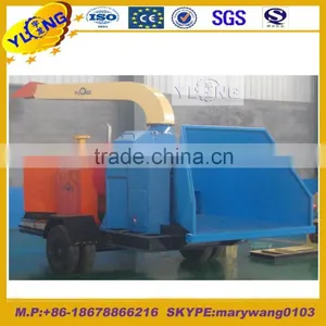 40-50t/h XP1600 Industrial Mobile Wood Chipper Price thumbnail-1