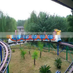China Factory Fun Park Rides Cheap Roller Coaster Slide Dragon for Sale Amusement Games thumbnail-4