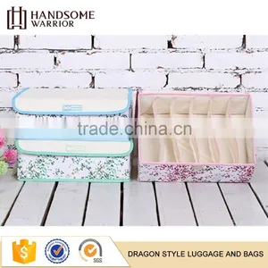 Foldable Space Saving Non Woven Bra Storage Container thumbnail-1