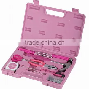 95pcs Free Sample Household Ladies Pink Kraft World Hand Tools Box thumbnail-1