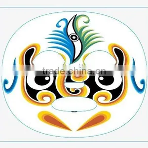 Cute Mask Sticker Full Face Children Temporay Tattoo for Promo thumbnail-1
