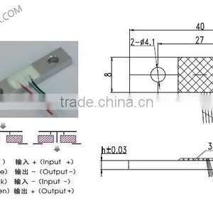 Kitchen Scale Load Cell, Mini Load Cell thumbnail-2