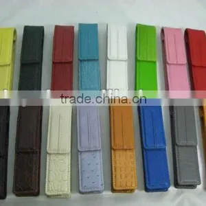 Mini 100 Leather Color Pencil Bag for Single Pen thumbnail-1