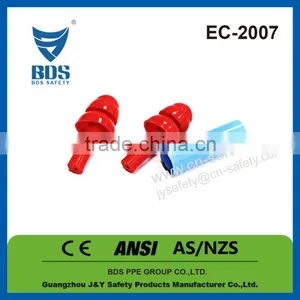 2015 Wholesale Two Layer Industrial Safety Ce ANSI Hearing Protection Silicone Earplug thumbnail-1