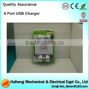 High Speed Multi Port USB Wall Charger With CE RoHS FCC thumbnail-2