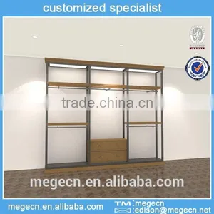 Modern Wooden Shoe Display Rack thumbnail-3