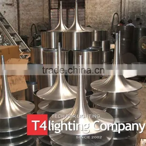 Modern Wholesale Dinning Room Stainless Steel Tulip Table Base for Glass thumbnail-6