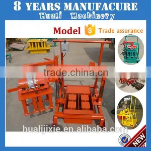Trade Assurance Supplier of Mini Brick Moulding Machine QT40-3C thumbnail-1