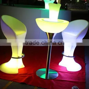 Light Remote Waterproof Led Bar Chair Bar Stool High Chair/Led Illuminated Furniture thumbnail-1