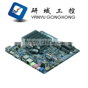Baytrial J1900/J1800 Cpu Fanless All in One Thin Clients Industrial Embedded Motherboard thumbnail-1