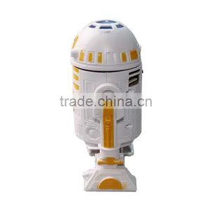 Cute Robot Cartoon Led Light Mini Bluetooth Speaker With fm Radio Made in China thumbnail-2