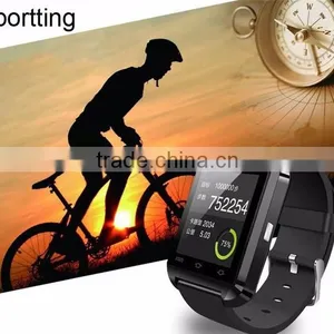Wholesale Touch Screen Bluetooth Wrist Watch Pedometer U8 thumbnail-3