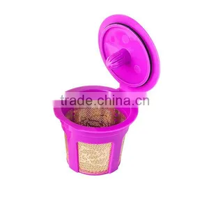 Top Quality 24k Gold Etching Mesh Keurig K-cups Coffee thumbnail-3