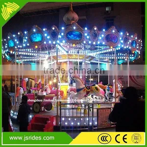 2016 Top Sale Playground Ride Carousel Machine for Sale thumbnail-3
