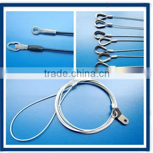 Aircraft Cable With Ball Thimbel /carabiner/eyelet thumbnail-2