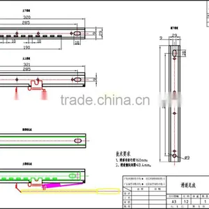 Grammer Tractor Seat Parts Slide Rail(Y002) thumbnail-3