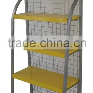 Metal Gas Station Wire Shelf Lubricating Oil Display Rack thumbnail-1
