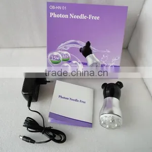 (ISO13485/CE Proof) no Needle Facelift Electroporation Device Home Use OB-HN 01 thumbnail-2