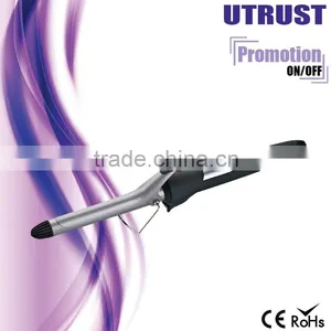 100% Original Automatic LCD Temperature Control Brush Hair Styler Curler With Kind of Colors thumbnail-1