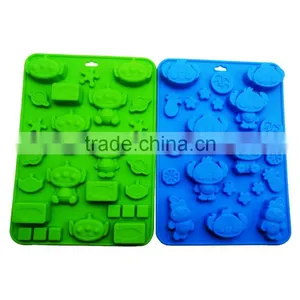 Cartoon Shaped Silicone Ice Cube Shaping Tools thumbnail-1