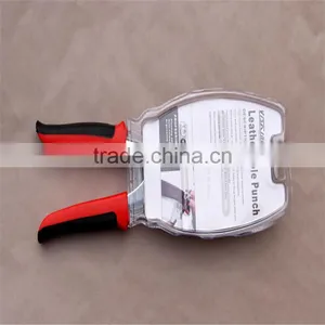 Wholesale 6 Sizes Iron Revolving Leather Hole Punch Hand Pliers for Punching Hole on Leather or Belt thumbnail-4