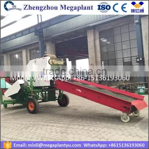 Factory Supply Full Automatic Silage Alfalfa and Sawdust Baler Packing Machine Price thumbnail-5