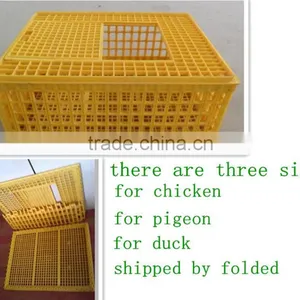 Slide Open Plastic Chicken Crates Poultry Carrying Crate thumbnail-5