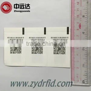 UHF Washable Rfid Tags RFID Laundry Tag RFID Non-woven Fabrics Tag thumbnail-1