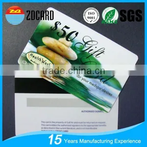 Hot Selling Blank Printable PVC Loyalty Card thumbnail-5