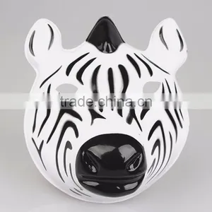 Halloween Masquerade Mask Kids EVA Animal Masks Lion Zebra Monkey Giraffe thumbnail-2