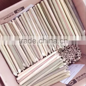 WY-192 High Quality Diameter 10-14mm Long Natural Clean Decorative Bamboo Drinking Straws Sale thumbnail-1