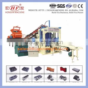 Automatic Grassed Paver Cement Block and Brick Curbstone Making Machine thumbnail-1