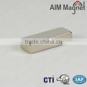 1/2 " x 3/8 " x 1/4 " Block Zinc Coated Hot Selling Magnet With Good Quanlity thumbnail-1