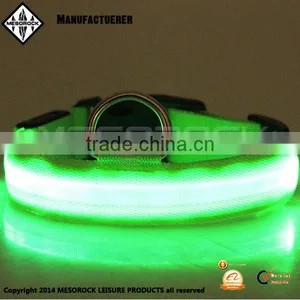 Wholesale Adjustable Sizes With Plastic Snap Closure Pet Collar Led Dog Collar thumbnail-1