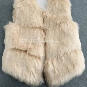 Baby Fur Vest, Fake Fur, Fashion Clothing thumbnail-2