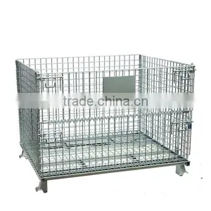 Galvanized Wire Mesh Metal Storage Cage(Direct Manufacturer ) thumbnail-2